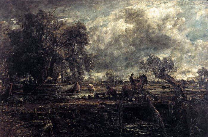 John Constable Sketch for The Leaping Horse China oil painting art